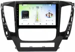 Магнитола для Mitsubishi Pajero Sport 3 2016-2020 АКПП (поддержка 360, климата и БК) - Teyes CC4L-DTS монитор 9" IPS на Android 14, Быстрая, Snapdragon 662, CarPlay, 4G SIM-слот