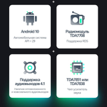 Магнитола для Haval F7, F7x 2019-2022 - Teyes CC2 PLUS Android 10, ТОП процессор, 4-64, SIM-слот