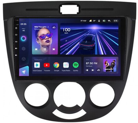 Магнитола для Chevrolet Lacetti хэтчбек (кондиционер) - Teyes CC3 Android 10, ТОП процессор, 4/32 Гб, CarPlay, SIM-слот