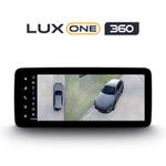 Магнитола для Lexus RX 2003-2009, Toyota Harrier XU30 2003-2013 (ШГУ монохром, рамка серо-бежевая) - Teyes LUX ONE 360 монитор 12.3" 2K QLED на Android 10, Быстрая, CarPlay, 4G SIM-слот, 4 камеры в комплекте