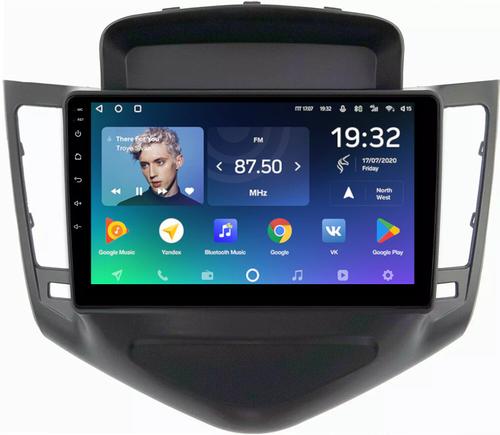 Магнитола для Chevrolet Cruze 2009-2012 (рамка черная) - Teyes CC2 PLUS Android 10, ТОП процессор, 4-64, SIM-слот