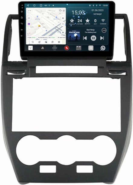 Магнитола для Land Rover Freelander 2 2007-2012 (монохром) - Redpower 023 Android 10, ТОП процессор, 6Гб+128Гб, CarPlay, SIM-слот