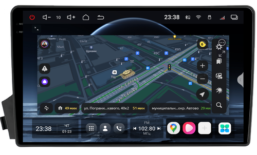 Магнитола для Renault Duster 2010-2015, Nissan Terrano 2014+ - Redpower 85093 PRO/PROmax ТОП звук, 2K QLED, Android 14, CarPlay, 4G SIM-слот