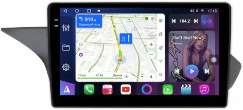 Магнитола для Mercedes-Benz E W212 седан 2012-2015 NTG 4.5 - FarCar 9635N45 монитор 10.36" QLED на Android 14, TS18, CarPlay, 4G SIM-слот