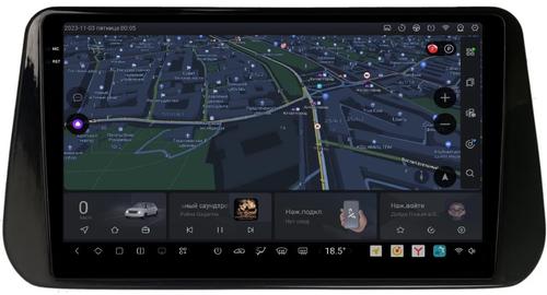 Магнитола для Hyundai Santa Fe 2020+ - Kuberg EW-1704 QLed+2K, Android 13, UIS7870 (DUDU7), CarPlay, SIM-слот