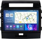 Магнитола для Toyota Land Cruiser 200 2007-2015 (экран климата внизу) - Parafar PF381UHD на Android 13, Быстрая, QLED, CarPlay, 4G SIM-слот