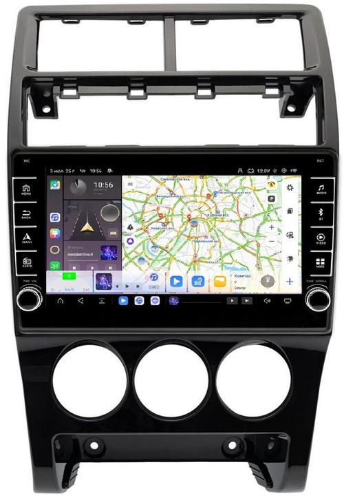 Магнитола для Lada Priora 2013-2018 - Kuberg SF-9066-3 (кнопки и крутилки) Android 13, TS20, 6+128Гб, CarPlay, 4G SIM-слот