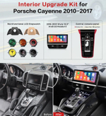 Вернхяя крышка панели для Porsche Cayenne 2010-2017 - Kuberg ZF-5030-BL (черная)