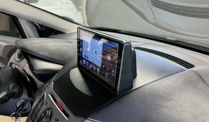Магнитола для Ford Fiesta 2008-2014 - Kuberg QLed, Android 13, Быстрейшая, CarPlay, SIM-слот
