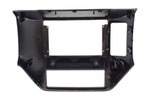Комплект рамки с разъёмами 9" Nissan Patrol Y61 2004-2010 большая черный глянец