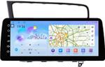 Магнитола для Volkswagen Golf 7 2012-2020 (рамка черный глянец) - FarCar монитор 12.3" 2K QLED на Android 14, Быстрая, CarPlay, 4G SIM-слот