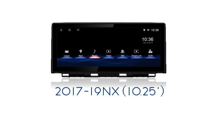 Магнитола для Lexus NX200, NX300 2017-2021 (штатный 360) - RDL-LEX-NX17 монитор 10.25" на Android 13, Быстрая, CarPlay, 4G SIM-слот