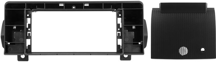 Магнитола для Toyota Land Cruiser 300 2021+ (экран климата снизу, рамка LUX) - FarCar монитор 12.3" 2K QLED на Android 14, TS10, CarPlay, 4G SIM-слот