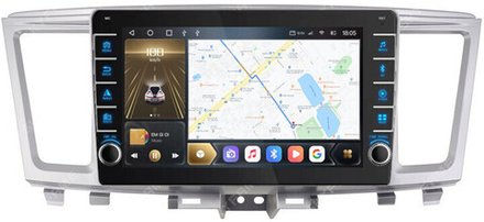 Магнитола для Infiniti QX60 2016-2021 (кожаный верх) - Kuberg EW-9201-2 (кнопки и крутилки), Android 12, TS10,  CarPlay, 4G SIM-слот