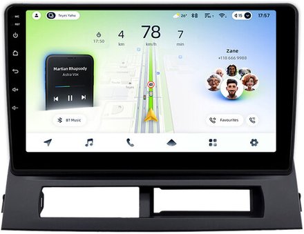 Магнитола для Toyota Prius 20 2003-2011 (наверх) - Teyes CC4L монитор 9" IPS на Android 14, Snapdragon 662, CarPlay, 4G SIM-слот