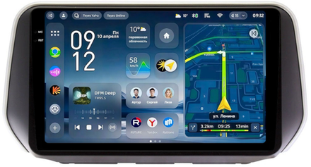 Магнитола для Hyundai Santa Fe 4 2018-2020 - Teyes CC4-PRO монитор 10.36" 2K QLED на Android 13, Snapdragon 778G, ИИ, CarPlay, DSP, 4G SIM-слот