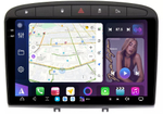Магнитола для Peugeot 308 2007-2014, 408 2012-2022 - FarCar XXL083M монитор 9.5" 2K QLED на Android 14, TS20, 8+256Гб, CarPlay, 4G SIM-слот