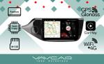 Магнитола для KIA Ceed 2 (JD) 2012-2018 (рамка глянец) - Vaycar VA27-0216 на Android 13, Быстрая, 4G SIM-слот