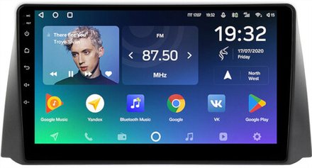 Магнитола для УАЗ Патриот Пикап Профи 2016+ (рамка тип 2) - Teyes CC2 PLUS монитор 9" QLED на Android 10, ТОП процессор, 4Гб+64Гб, 4G SIM-слот