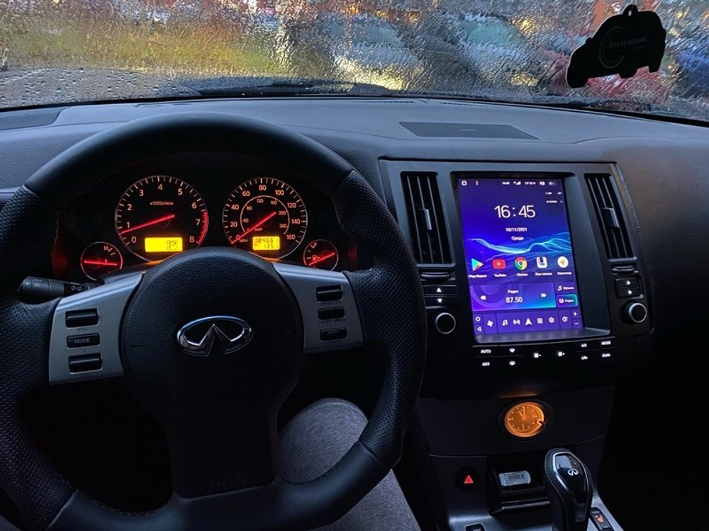Магнитола для Infiniti FX35, FX45 S50 2002-2005 - Teyes TPRO 2 монитор 9.7" QLED в стиле "Тесла" на Android 10, TS10, 4G SIM-слот