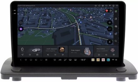Магнитола для Volvo XC90 2006-2014 - Kuberg OL-9136 QLed+2K, Android 13, UIS7870 (DUDU7), CarPlay, SIM-слот