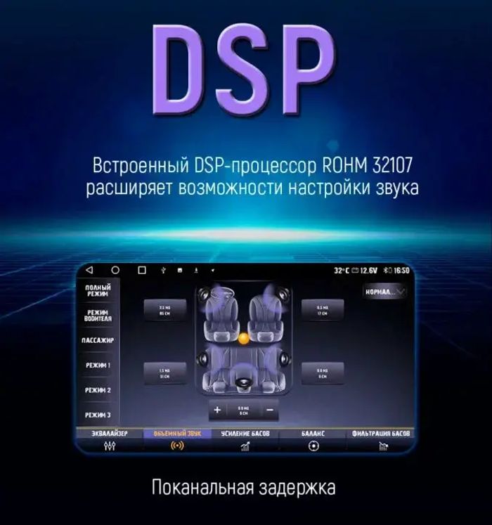 Магнитола для Nissan Patrol 2004-2010 - Kuberg SF-9270 QLed, Android 13, TS20, CarPlay, SIM-слот