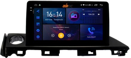 Магнитола для Mazda 6 2015-2018 - AIROC 2K RI-2435 Android 12, QLed+2K, ТОП процессор, 8/128Гб, CarPlay, SIM-слот