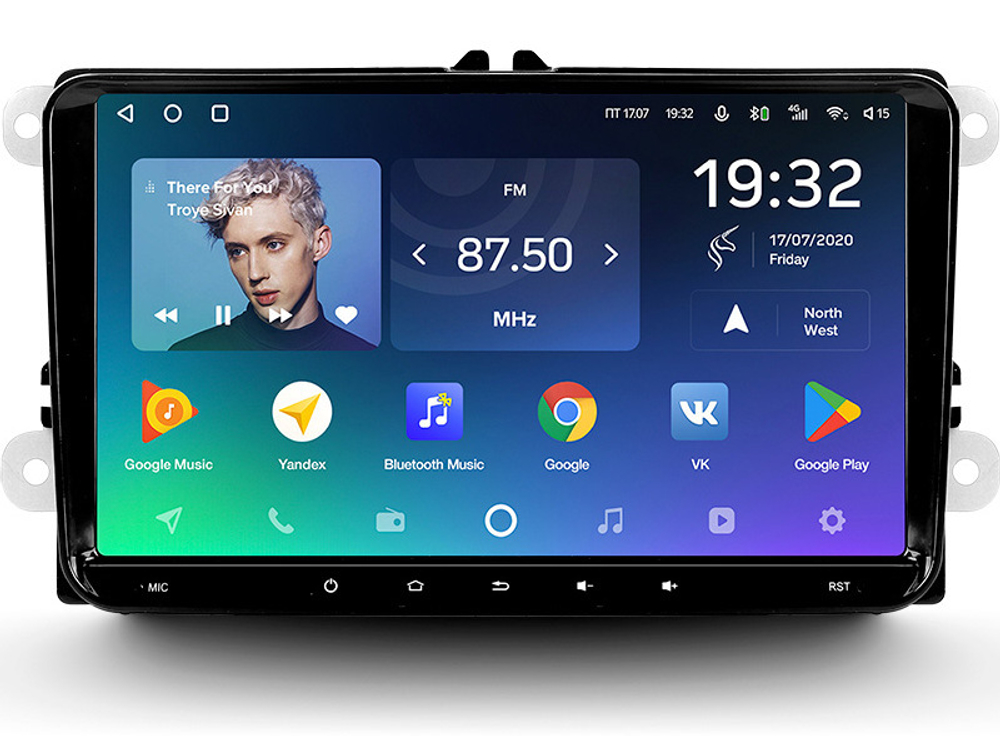 Магнитола для Volkswagen T5, T6, Tiguan, Passat, Polo, Jetta, Amarok, Golf и др., Skoda Fabia, Rapid - Teyes SPRO PLUS Android 10, ТОП процессор, 4ГБ/32ГБ, 4G SIM-слот