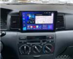 Магнитола для Toyota Corolla 120 2000-2007 (рамка черная с воздуховодами) - Teyes CC4-PRO монитор 9.5" 2K QLED на Android 13, Snapdragon 778G, ИИ, CarPlay, DSP, 4G SIM-слот