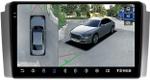 Магнитола для SsangYong Rexton 1 Y200 2002-2007 - Teyes CC3-2K-360 монитор 9.5" 2K QLED на Android 10, Быстрая, CarPlay, 4G SIM-слот, 4 камеры в комплекте