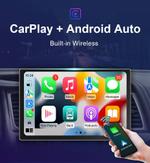 Магнитола в рамку LUX, 9" или 10" с экраном 13" QLED+2K - Kuberg на Android 12, TS10, 4G SIM-слот, CarPlay