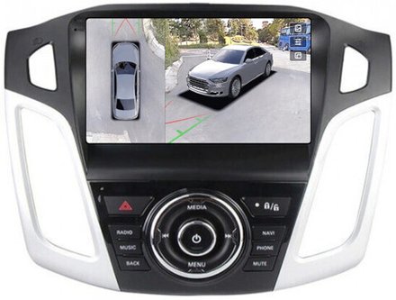 Магнитола для Ford Focus 3 2011-2019 - Teyes CC3-2K-360 на Android 10, 2K QLED, 6Гб+128Гб, CarPlay, 4G SIM-слот, 4 камеры в комплекте