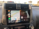 Магнитола для Toyota Land Cruiser Prado 150 2009-2013 (рамка графит) - Teyes CC3L на Android 10, 8-ядер, CarPlay, 4G SIM-слот