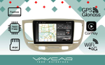 Магнитола для KIA Rio 2005-2011 - Vaycar VA27-1106-2K на Android 13, 8-ядер, 2K QLED, ТОП процессор, CarPlay,4G SIM-слот