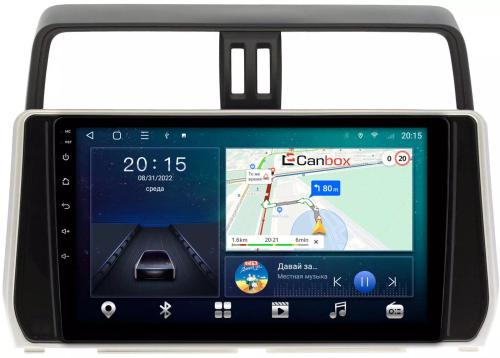 Магнитола для Toyota Land Cruiser Prado 150 2017-2023 - Canbox 1038/1058 Android 10, 8-ядер, SIM-слот