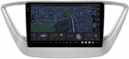 Магнитола для Hyundai Solaris 2 2017-2022, Solaris HS 2024+ - Kuberg OL-9710 QLed+2K, Android 13, UIS7870 (DUDU7), CarPlay, SIM-слот