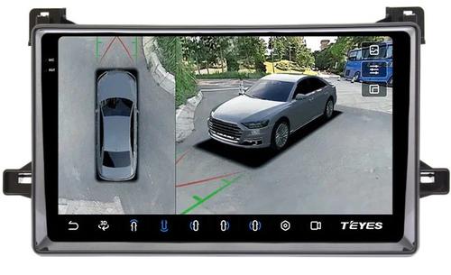 Магнитола для Toyota Prius 50 2015-2018, PHV 2017+ - Teyes CC3-2K-360 на Android 10, 2K QLED, 6Гб+128Гб, CarPlay, 4G SIM-слот, 4 камеры в комплекте