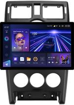Магнитола для Lada Priora 2007-2013 (рамка черная тип 1) - Teyes CC3-2K монитор 13" 2K QLED, Android 10, Быстрая, 4G SIM-слот, CarPlay