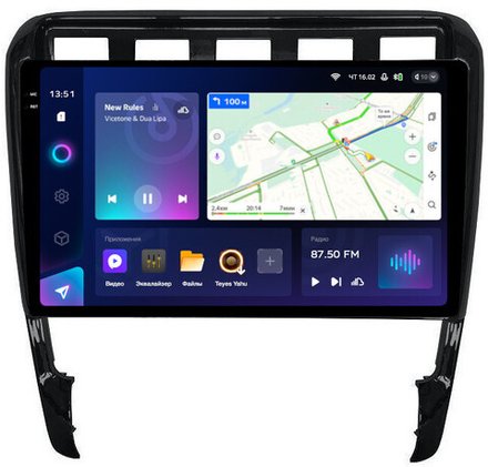 Магнитола для Porsche Cayenne 1 2002-2010 - Teyes CC3-2K QLed Android 10, ТОП процессор, SIM-слот, CarPlay