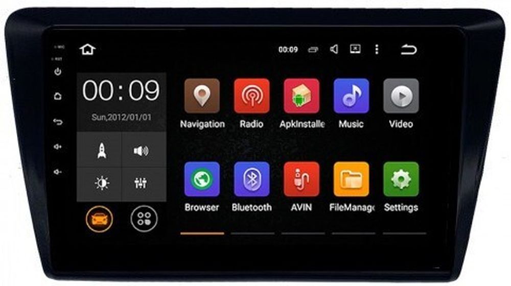Магнитола для Skoda Rapid 2012-2020 - Airok RX-3207 Android 13, ТОП процессор, 8/128, SIM-слот
