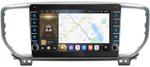 Магнитола для KIA Sportage 2018-2021 (рамка черная) - Kuberg OL-9780-2 (кнопки и крутилки), Android 12, Быстрая, CarPlay, 4G SIM-слот