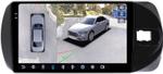 Магнитола для Toyota Vitz 3 2014-2019 - FarCar BX9-360-9540 монитор 9.5" 2K QLED на Android 13, Быстрая, CarPlay, 4G SIM-слот, 4 камеры в комплекте
