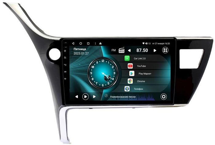 Магнитола для Toyota Corolla E180 2016-2019 (Китай) - VaycarVA77-3307 на Android 13, 8-ядер, 4G SIM-слот