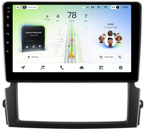 Магнитола для KIA Sorento 1 2006-2011 - Teyes CC4L монитор 9" IPS на Android 14, Быстрая, Snapdragon 662, CarPlay, 4G SIM-слот