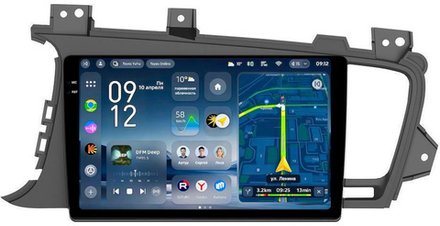 Магнитола для KIA Optima 3 TF 2011-2013 - Teyes CC4-PRO монитор 9.5" 2K QLED на Android 13, Snapdragon 778G, ИИ, CarPlay, DSP, 4G SIM-слот