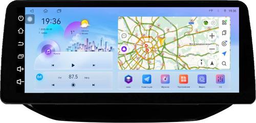 Магнитола для Geely Emgrand X7 2019-2021 - FarCar монитор 12.3" 2K QLED на Android 14, TS10, CarPlay, 4G SIM-слот