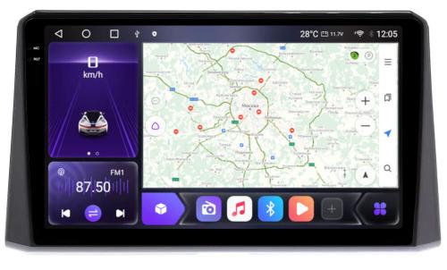 Магнитола для Toyota Corolla E210 2019-2024+, Corolla Cross - Kuberg OL-1697 QLed+2K, Android 12, TS10,  CarPlay, 4G SIM-слот