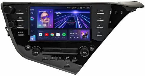 Магнитола для Toyota Camry 70 2017-2020 (c JBL и климатом на ШГУ) - Teyes CC3L на Android 10, 8-ядер, CarPlay, 4G SIM-слот