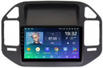 Магнитола для Mitsubishi Pajero 3, Montero 3 1999-2006 (рамка черная) - Teyes CC2 PLUS Android 10, ТОП процессор, 4-64, SIM-слот