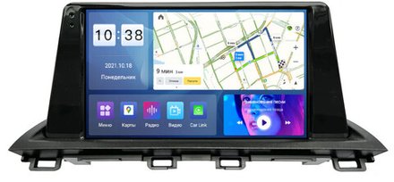 Магнитола для Mazda CX-4 2016-2024 (штатный монитор) - Parafar PF086UHD на Android 13, QLED, ТОП процессор, 8Гб+128Гб, CarPlay, 4G SIM-слот